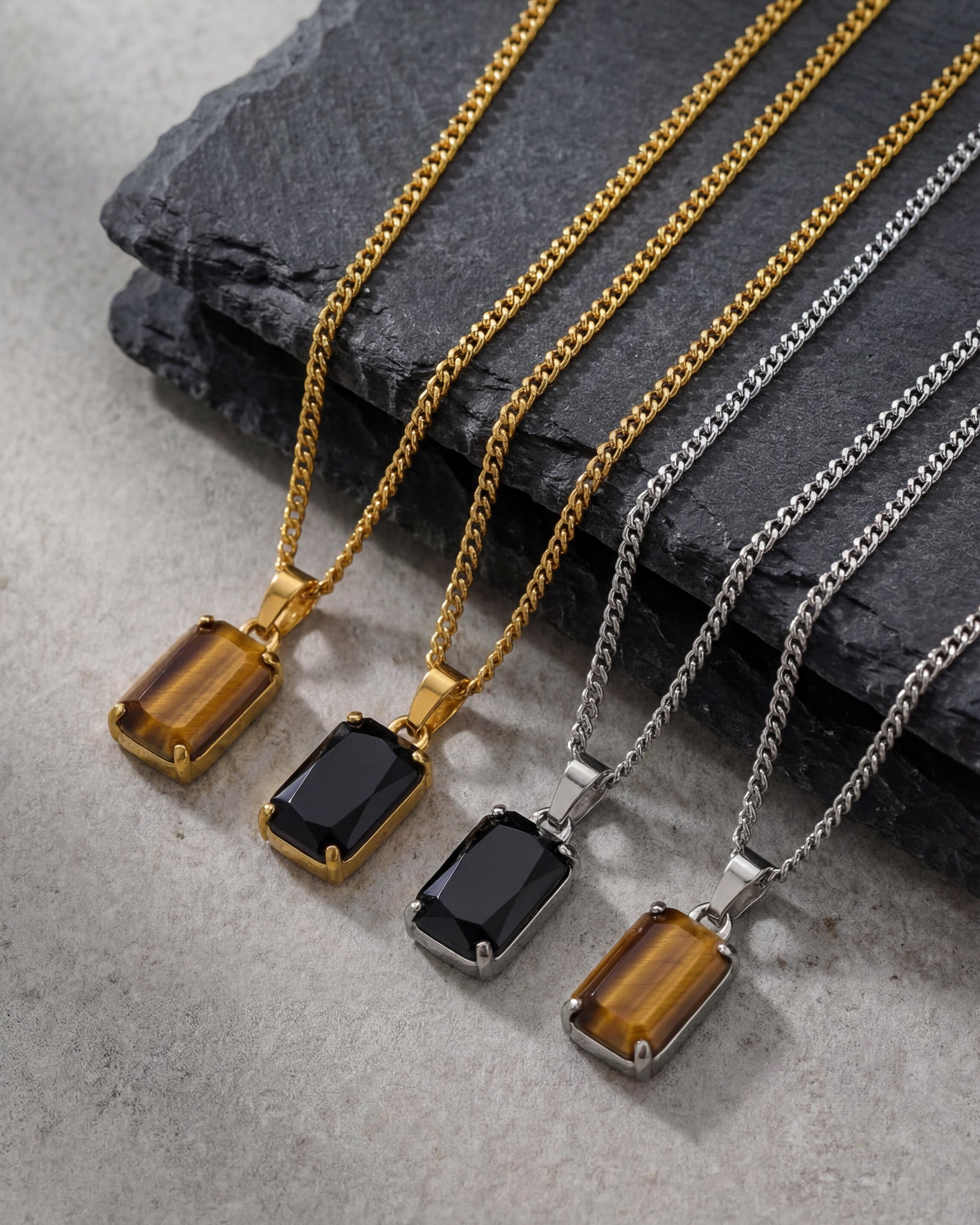 VOLT SILVER NECKLACE VORIK®