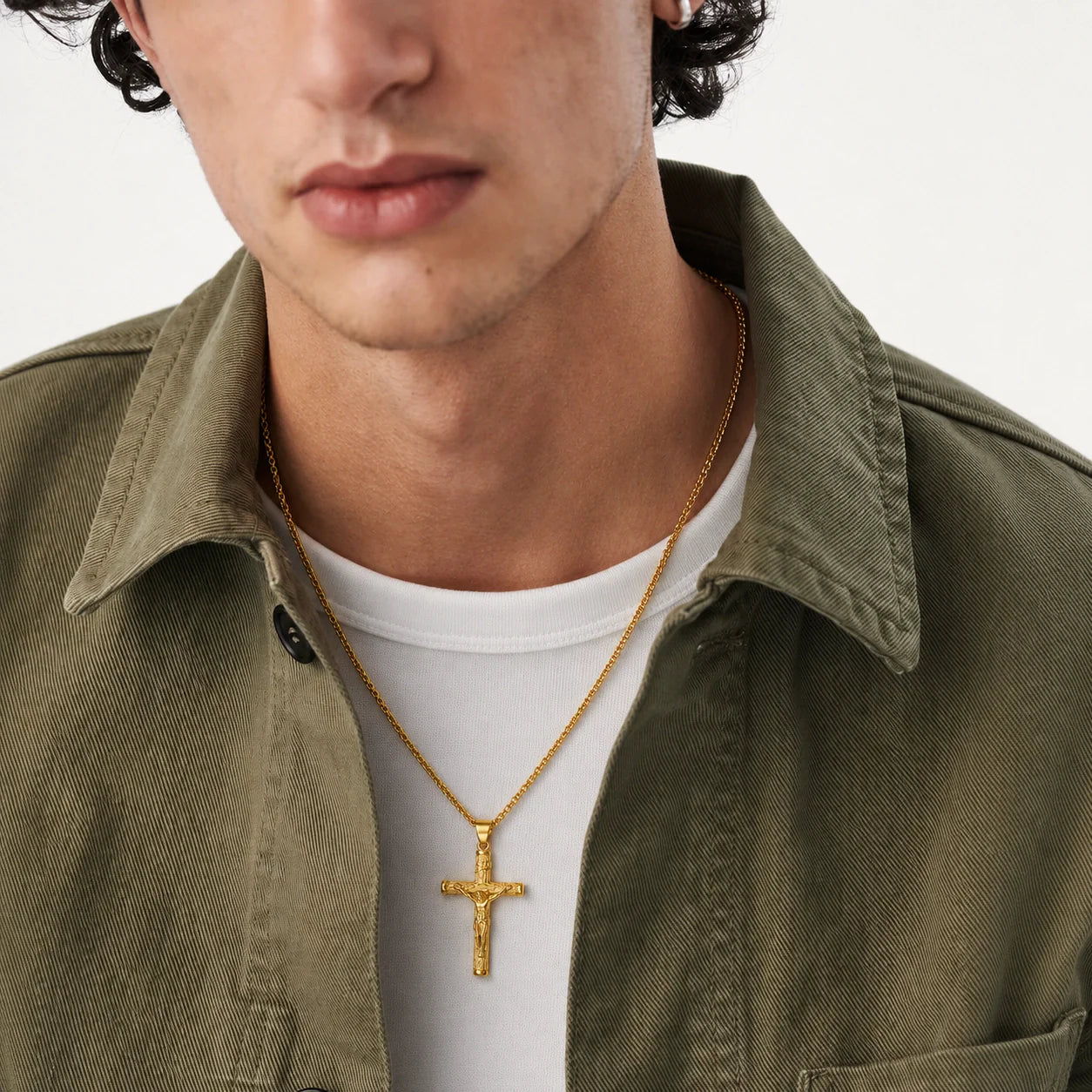 CRUCIFIX (GOLD) V02
