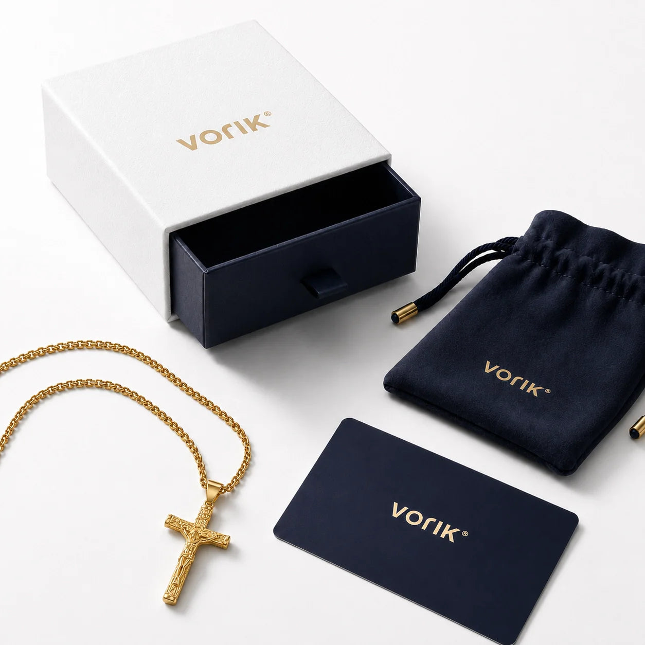CRUCIFIX (GOLD) V02