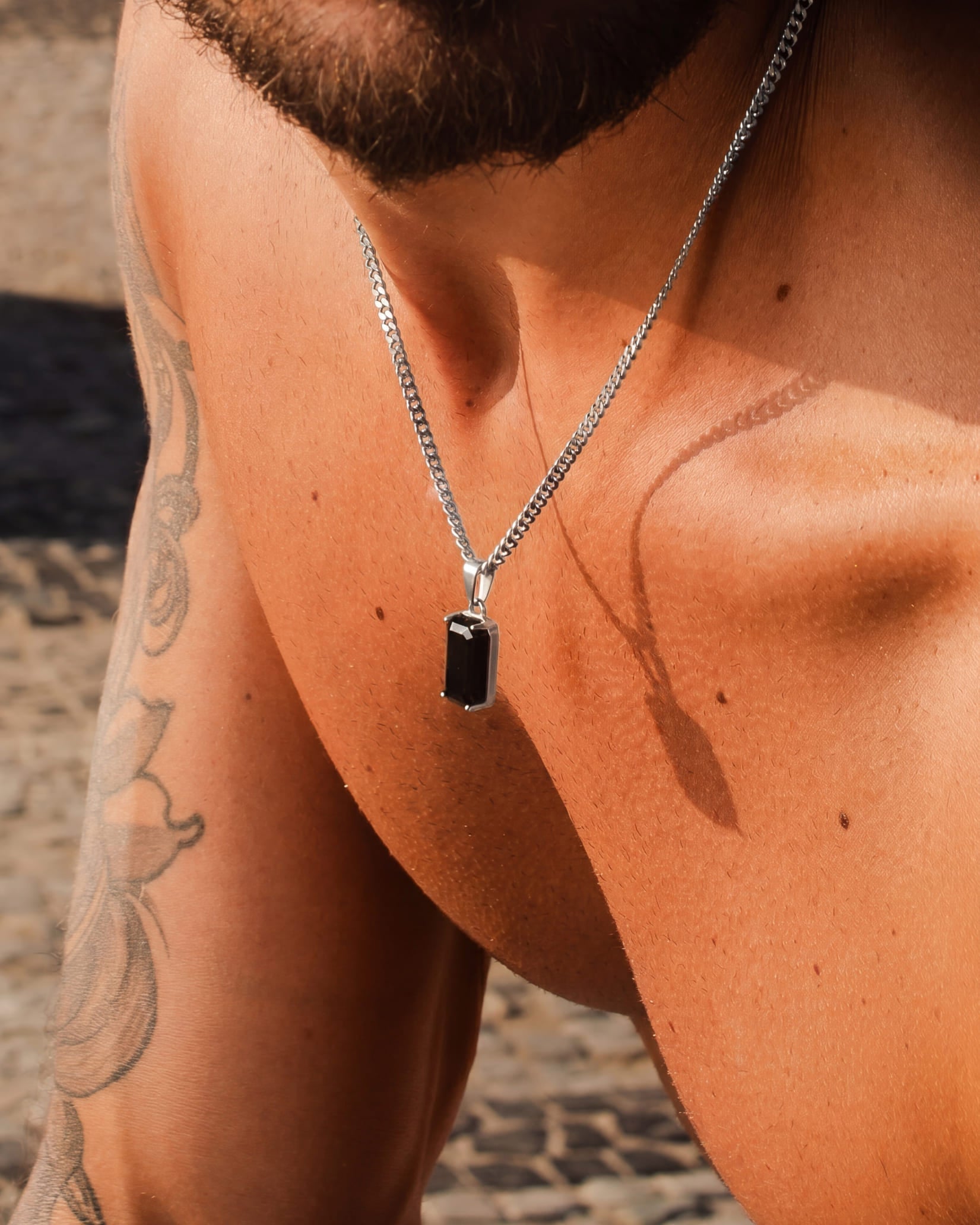 VOLT SILVER NECKLACE VORIK®